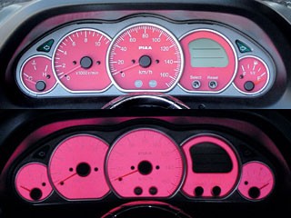 PIAA (メーカーサイトへ) ELメーターパネル（レッド）: HONDA
