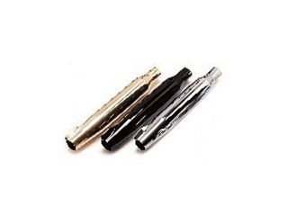 ハーレーダイナFLDスイッチバックのモーターステージフィッシュテールスリップオンマフラー