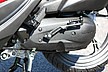 バッテリー上がりでもエンジンスタートできるキック式併設セルフ式スターター。いざという時でもこれで安心。