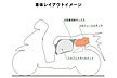 無駄なくすっきりと収まった収納スペースと燃料タンクの配置。