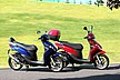 カスタムパーツを装着したモデルも見ることができました。