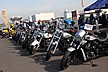 インポートバイクフェアでは展示即売会と試乗会が行われます。