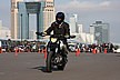 お台場の潮風がバイクで走るにはとても気持ちよさそうです。
