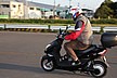気になる電動バイクにも試乗することができました。