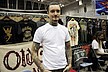 毎年欠かさず来日するOLD GOLD GARAGEのダン・コリンズは、ハードな見かけによらず気さくなナイスガイ。