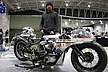 メインゲストのカスタムビルダー木村信也氏はMVアグスタとリアルなソルトレイクレーサー２台を持ち込んだ。