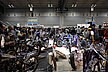 当日は全国、そして海外から集ったファンがカスタムマシンを見て周る。これが国内一のショー会場風景だ。