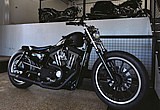RUDE ROD CUSTOM CYCLE / 2009 XL883R ラバーマウント XL への挑戦