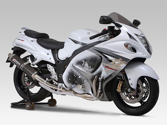 GSX1300R HAYABUSA（国内・北米仕様GX72B/EU仕様CK111/カナダ仕様GX72A）Slip-On Tri-Oval サイクロン 2END EXPORT SPEC 政府認証