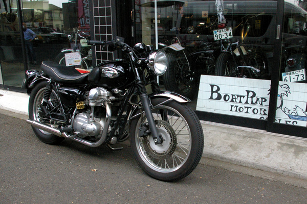 Kawasaki W650 W400用ボートラップ製ステンレス シガー 14番目