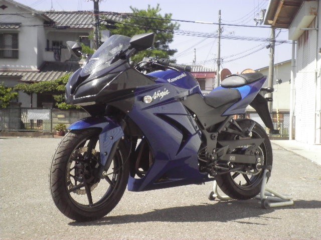 12Ninja250R「ZX-6R」レプリカ アッパーカウル開発中!! - 才谷屋