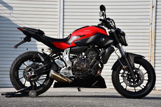 YAMAHA MT-07 カウル一式 才谷屋ファクトリー MT-07 アンダーカウル 仕様 カーボン平織