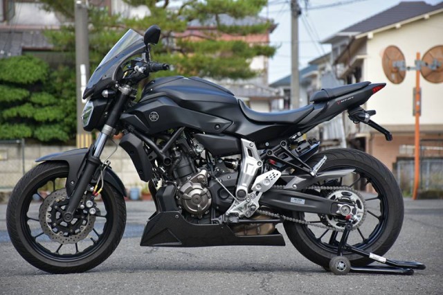 MT-07用 フロントバイザーカウル 近日発売です。 - 才谷屋ファクトリー