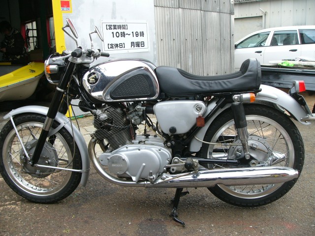 ホンダCB72に付いていました。