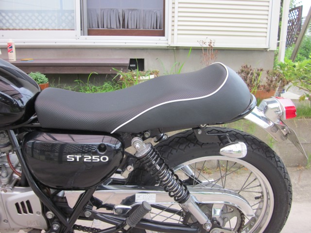 ST250に付けてたシート