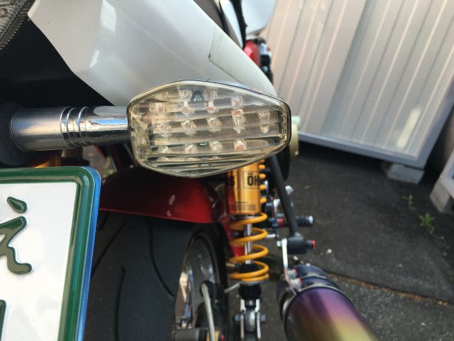 GS400 スモークテールレンズ スモークウインカー クリア ブラックテール