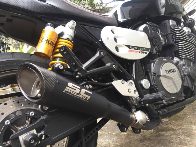 SCプロジェクト スリップオンマフラー XJR1300 C SCプロジェクト スリップオンマフラー XJR1300 C
