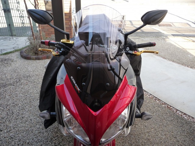 gsx-s1000f プーチロングスクリーンとレバー｜Yahoo!フリマ（旧