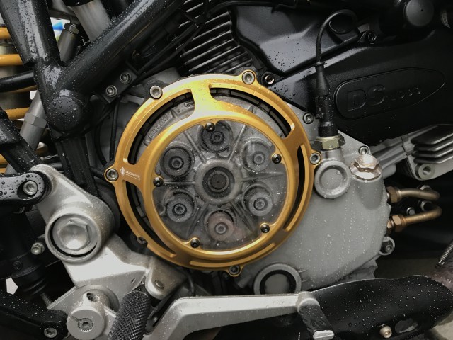 Ducati DSエンジン　乾式クラッチカバー 赤 乾式クラッチ。 | エンジンパワーアップセット | accessory Ducati