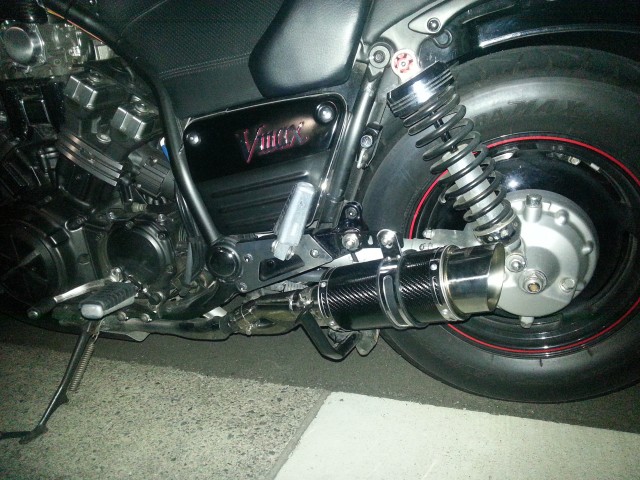 太桃様専用 V-MAX 1200社外マフラー DELKEVIC デ - メルカリ