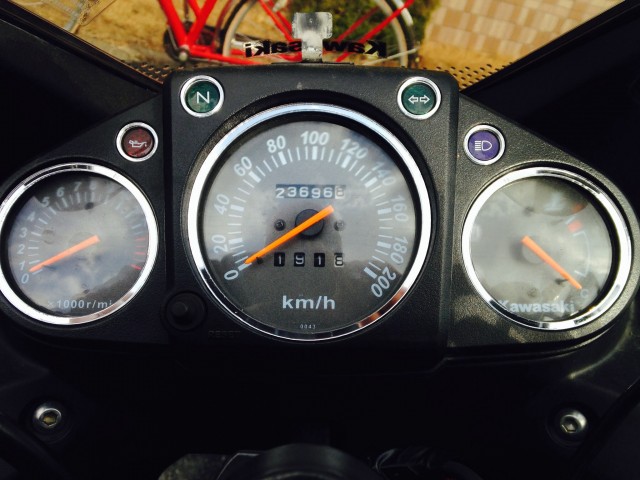 ニンジャ250 スピードメーターNINJA250 メーター