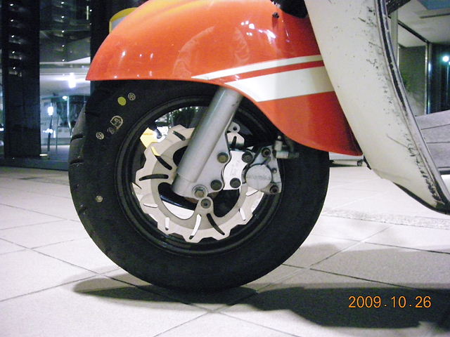 ヤマハビーノ SA37J フロントディスクブレーキ 63cc 多数カスタム