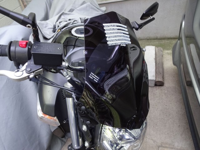 SALE／10%OFF Puig 4117F NEW GENERATION SPORT DARK SMOKE SUZUKI GSR600 06-11 GSR400  プーチ スクリーン カウル