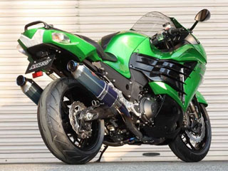 ビート ナサート スリップオンマフラー カワサキ ZX-14R  ZZR1400