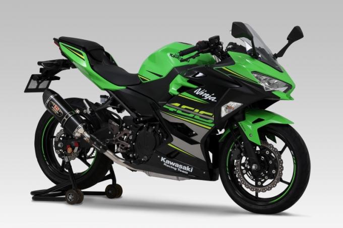 Ninja250/400用R-77Sスリップオンマフラー - ヨシムラジャパン ...