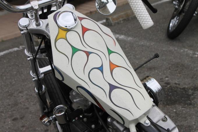 Gクラシック代表の赤坂さんが製作した70 Sなチョッパーforsale 遠藤自動車サービス バイクブロス