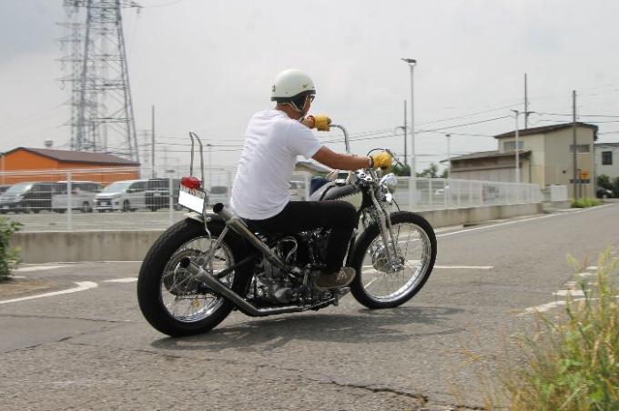 1947年式ナックルヘッドチョッパー納車 カスタムハーレーの王道ジョッキーシフトに挑戦 遠藤自動車サービス バイクブロス 1947年式ナックルヘッドチョッパー納車 カスタムハーレーの王道ジョッキーシフトに挑戦 遠藤自動車サービス バイクブロス