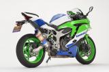 STDが4.3㎏に対し1.9㎏と大幅な軽量化を実現 【NINJA ZX-4R／RR】