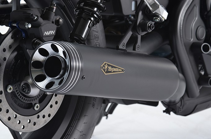 レブル500用ワイバンクラシックスリップオンマフラーが完成 - r's gear