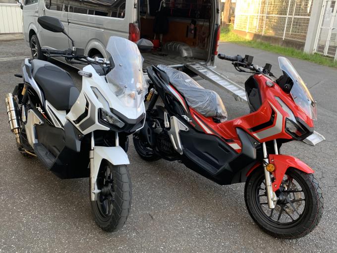 HONDA ADV150 に気持ちイー！マフラー開発開始。 です - SP忠男