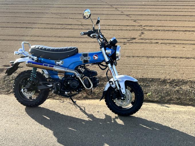 HONDA Dax125（8BJ-JB06）にトグロのパイプでトルクを引き出すPURE SPORTマフラー開発を開始！