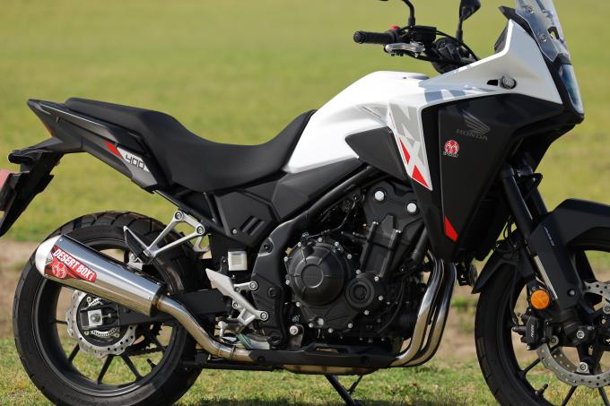 HONDA NX400��Ķ�ϥ�����ɥ��ɥ٥���㡼�ޥ�����Ѥ��롡�ޥե顼��ȯ��ˤʤ�ޤ�����DESERTBOX 