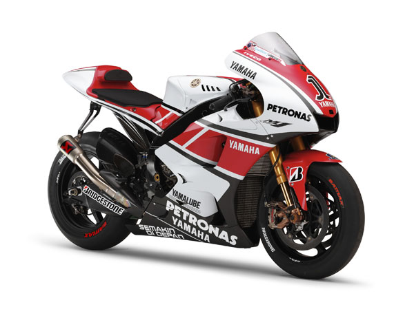 ヤマハ】 YZR-M1 WGP参戦50周年記念カラー| バイクブロス