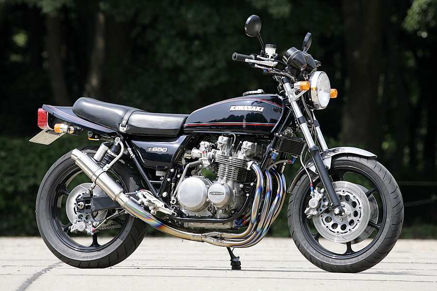 kz650ザッパーショートマフラー くわしく