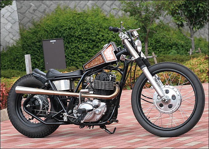 コフィンタンク ハーレー チョッパー SR400 アメリカン yHQ8jLY9Cl