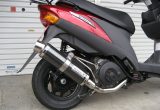 O2センサー対応のアドレスV125用SPEC-Rマフラー