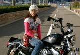 SHIHO with ハーレーダビッドソン XL883