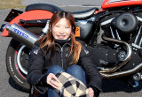 YUKA with ハーレーダビッドソン XL883R