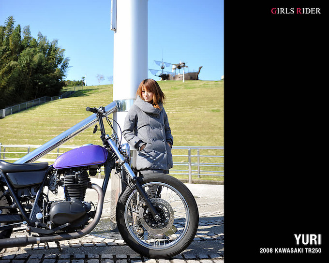 カワサキ 250TR ストリートスナップ 最新のアメリカン・クルーザーの