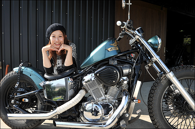 Naoさん ホンダ スティード アメリカンガールズ 最新のアメリカン クルーザーのバイク総合情報メディア バイクブロス マガジンズ