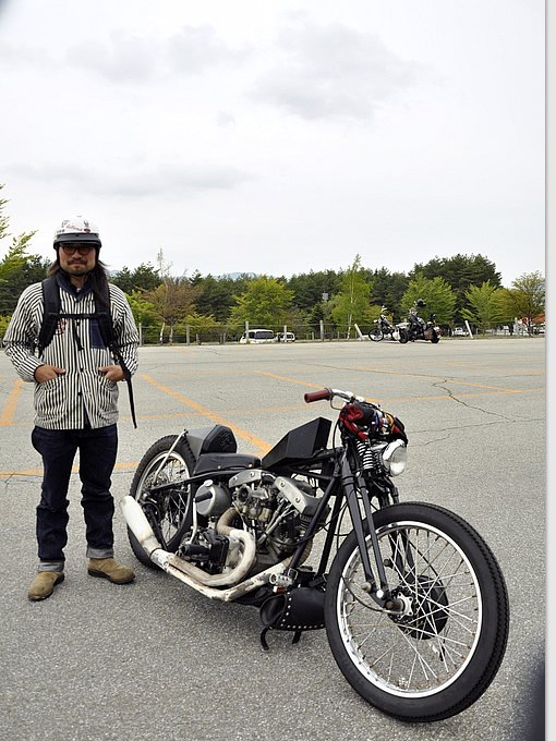 ハーレーダビッドソン(Harley-Davidson) 旧車 ショベルFL系の試乗