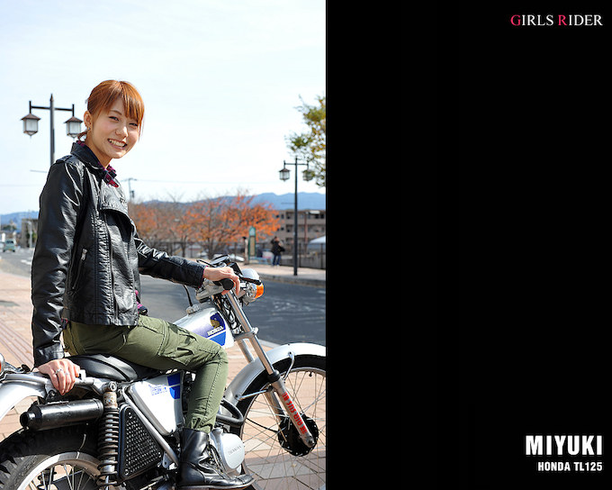 【ガールズライダー紹介】MIYUKIさん / ホンダ TL125 トピックス-バイクブロス・マガジンズ