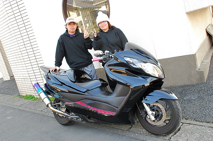 スズキ スカイウェイブ オーナーズスナップ ビッグスクーター