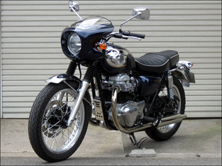 扱いやすく、ちょうどいい。W650。