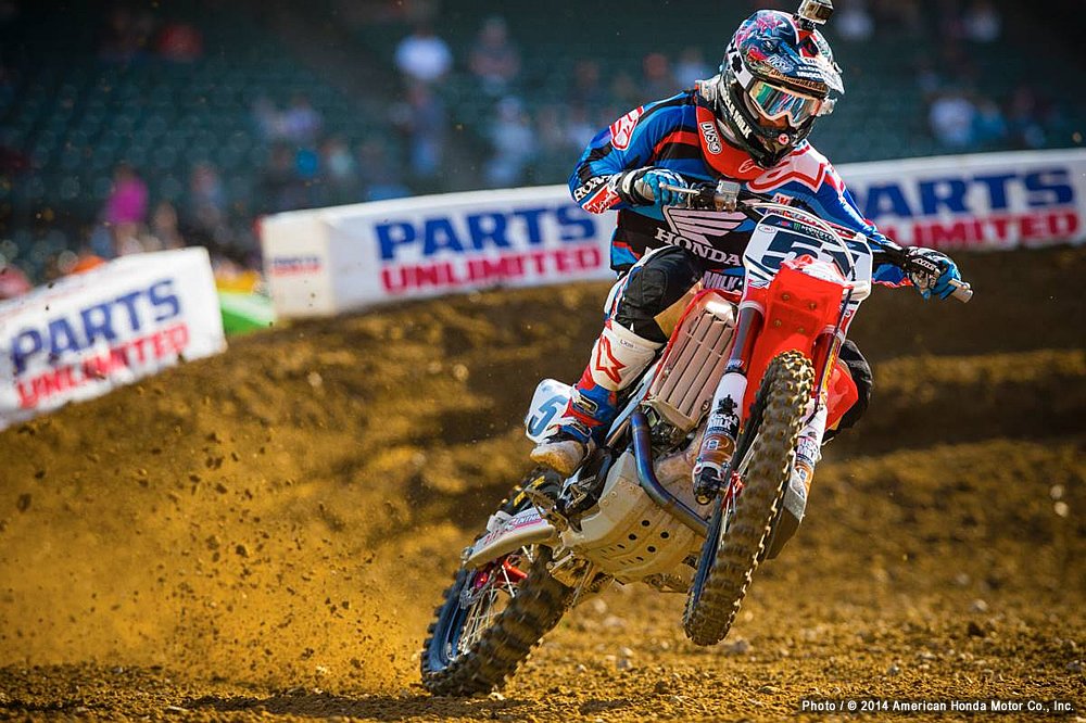 14 Ama スーパークロス ラウンド4 オークランド Ca レースレポート モトクロス オフロードバイクならバイクブロス
