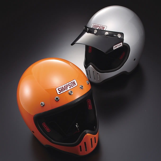 ベルギー製 シンプソン M50 ヘルメット オレンジ - 通販 - www